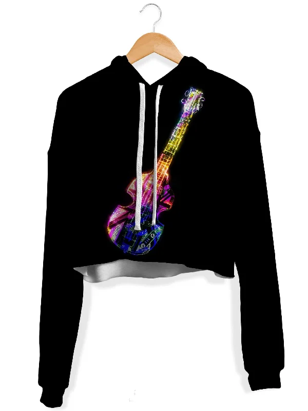 Fashion Concept Chrispy Fleece Crop Hoodie