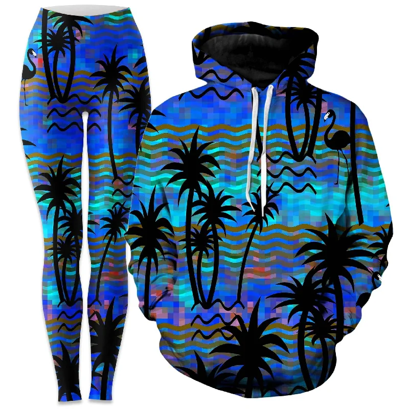 Versatile Itinerary Tropical Dreams Hoodie and Leggings Combo