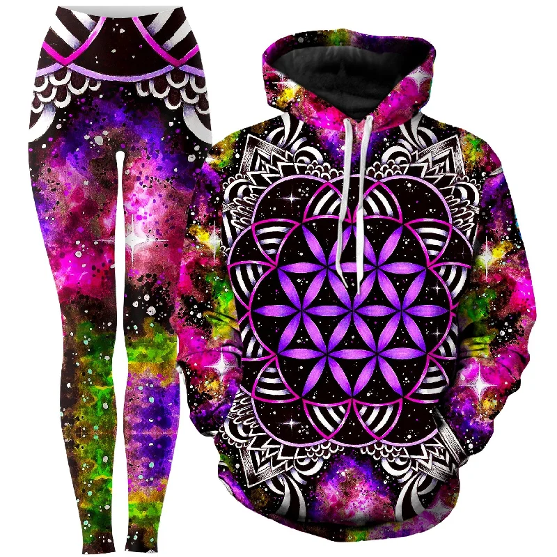 Fresh And Elegant Oracle of Life Hoodie and Leggings Combo