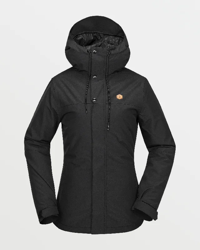 High-quality Design Womens Bolt Insulated Jacket - Black