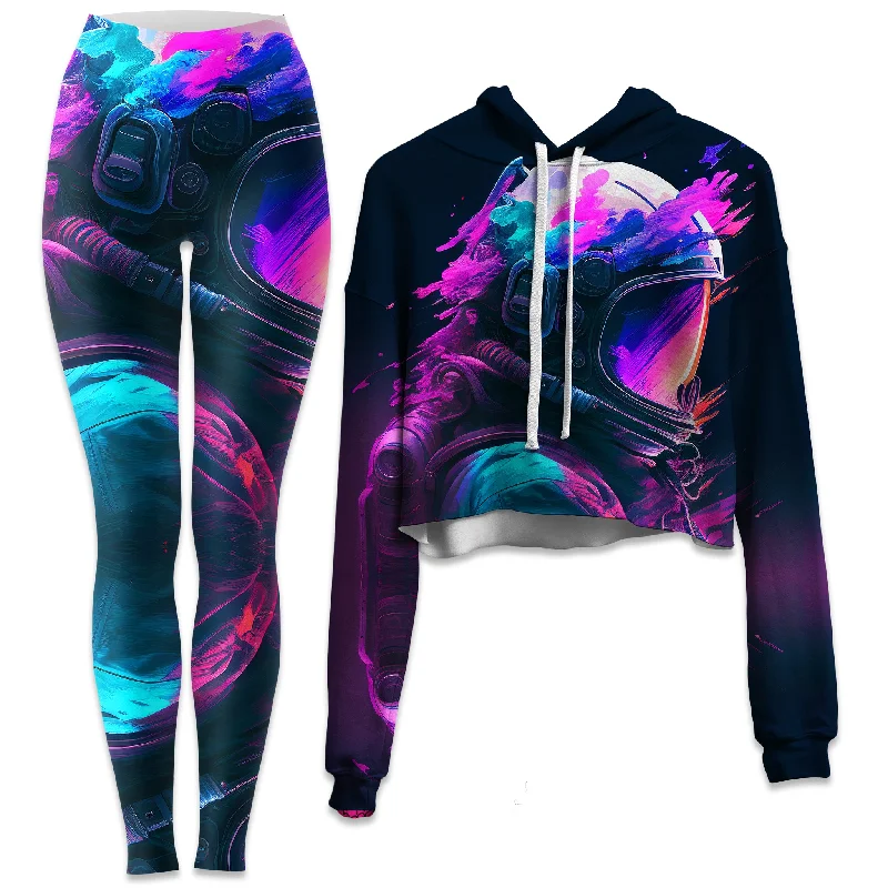 Trendy Items Lightyears Away Crop Hoodie and Leggings Combo