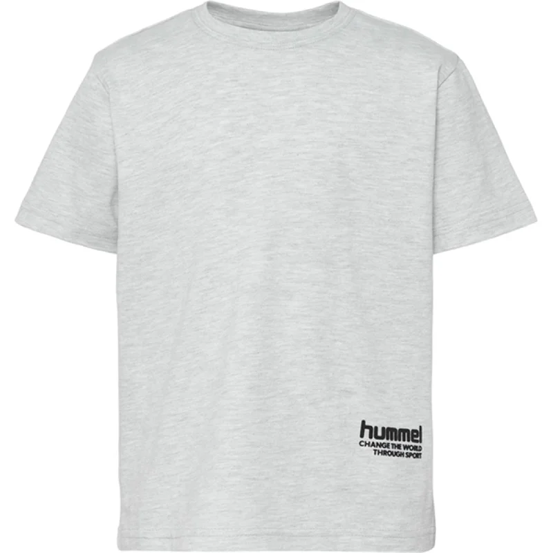 Personal Charm Hummel Ultra Light Grey Melange Pure T-shirt