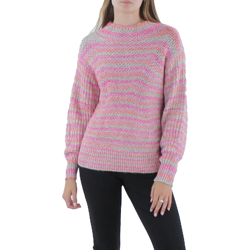 Sports Series Nic + Zoe Womens Crochet Winter Solstice Pullover Sweater