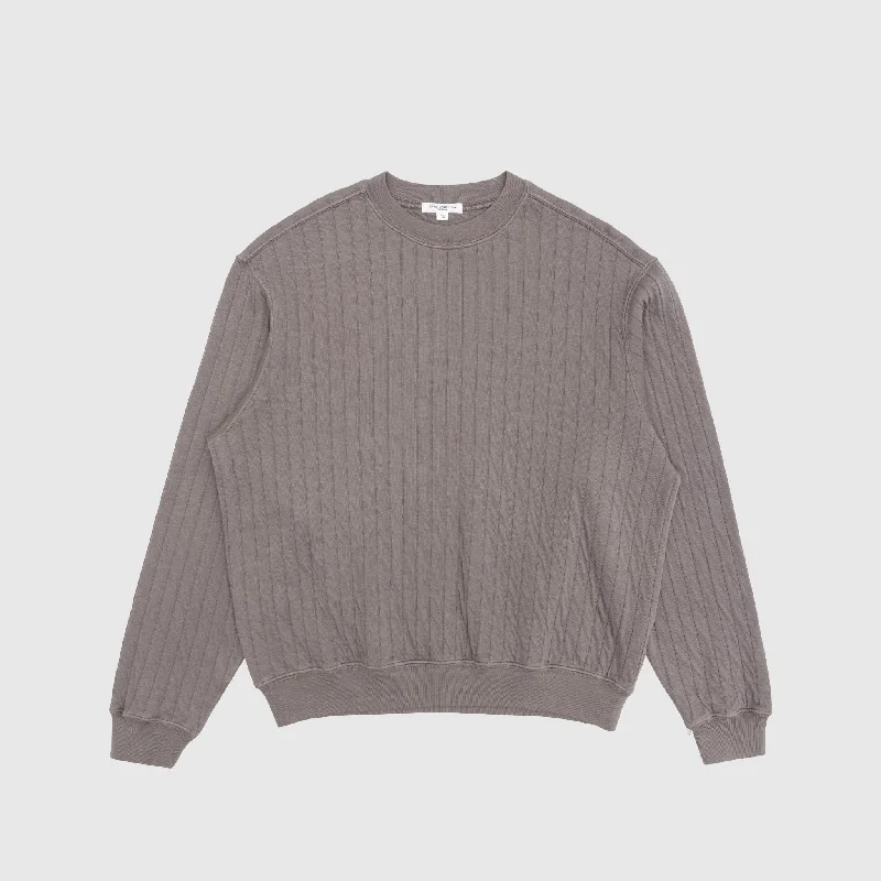 Youthful Vitality QUILTED CREWNECK