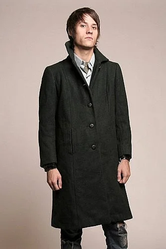 High Street Fashion Vintage Canadian Wool Great Coat