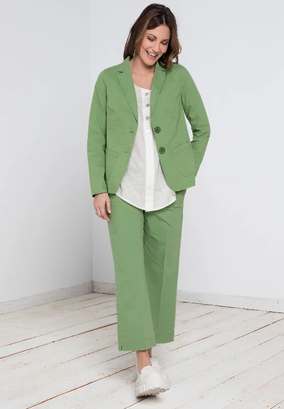 Casual Elegance Bianca Sunny Casual Style Blazer Jacket, Cactus