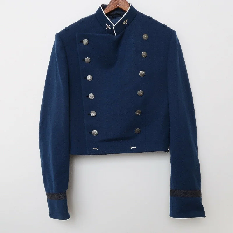 Fashionable And Fashionable Authentic 45L USMC Flying Cross Cadet Double Navy Blue Wool Dress Jacket