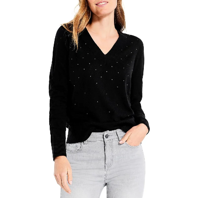 Sports Trend Nic + Zoe Womens Glam T Pullover Sweater