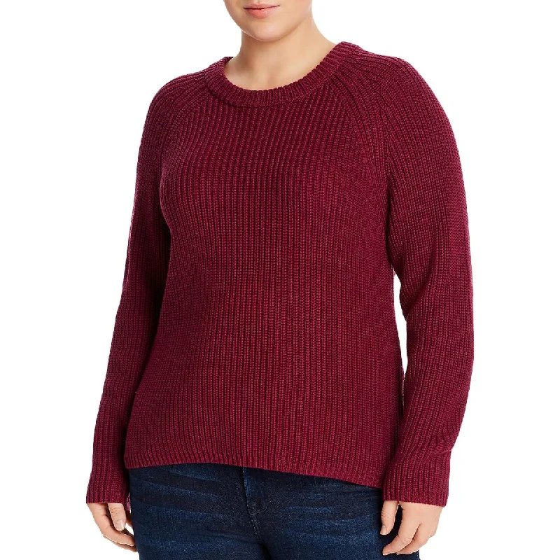 Must-have For Autumn And Winter Aqua Curve Womens Plus Jane Cotton Shaker Knit Sweater