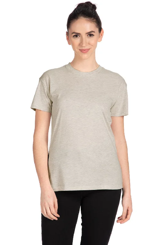 Youthful Vitality Next Level Womens Relaxed Short Sleeve Crewneck T-Shirt - Oatmeal