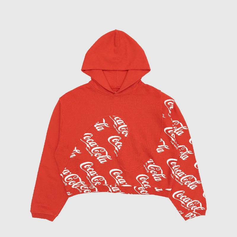 Body Design COCA COLA SWIRL KNIT HOODIE