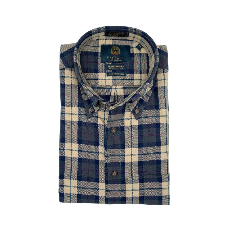 All-Day Comfort Viyella Men's Shirt - 651440