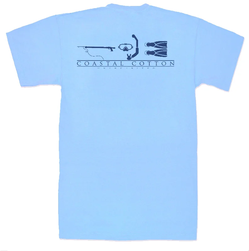 Classic Choice Maui Blue Spearfish Performance Tee