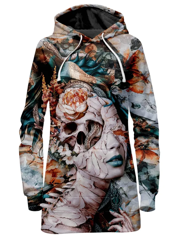 Comfortable Wear Queen Of Snakes Hoodie Dress