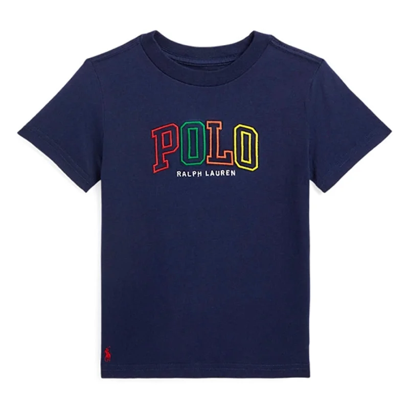 High-end Fashion Polo Ralph Lauren T-Shirt Navy