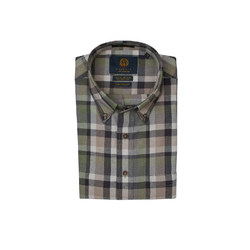 Exquisite Tailoring Viyella Men's Shirt - 653445