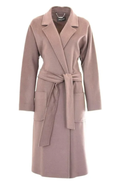 High-end Fashion Classic Wool Blend Trench Coat