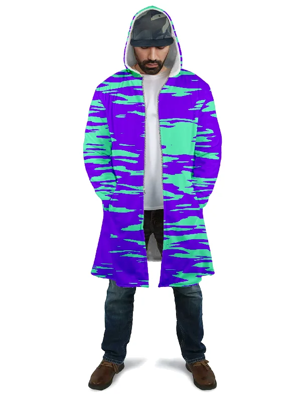 New Products Purple Mint Rave Zebra Stripe Cloak