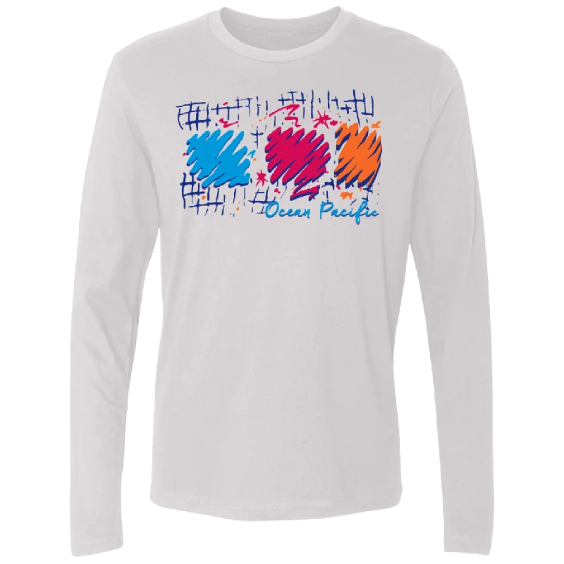 High-quality Design Scribble Long Sleeve Tee