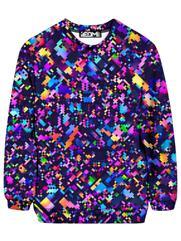 Fresh And Elegant 8-Bit Confetti Sweatshirt