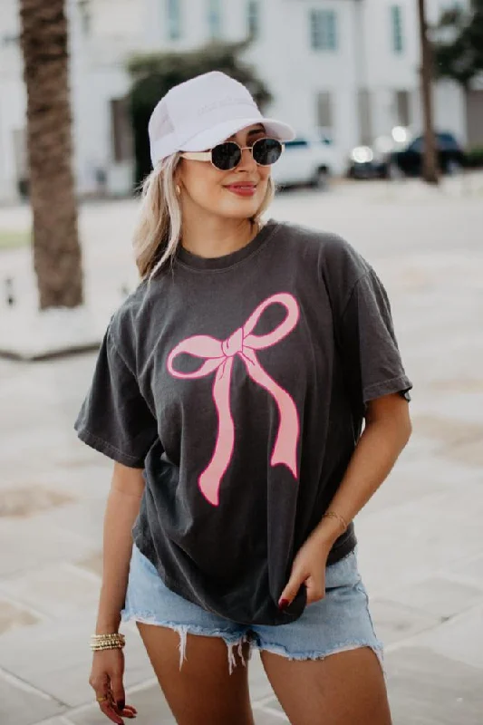 Preview New Products Pink Coquette Bow Graphic Tee