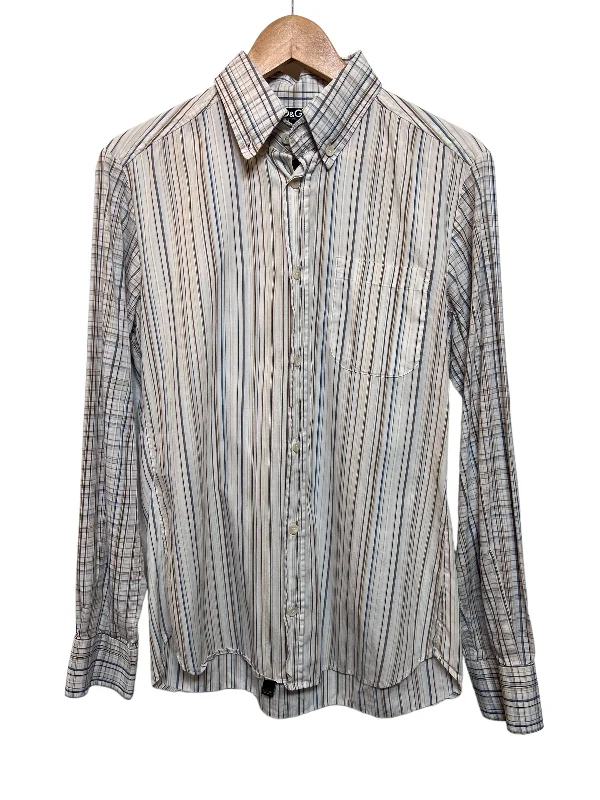 Comfortable Outfits D&G Mixed Pattern Long Sleeve Shirt (Size S)