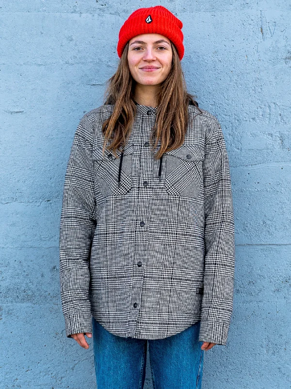 Elegant Series Womens Insulated Flannel - Moonbeam