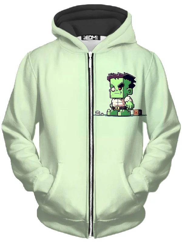 Editorial Design Franky Unisex Zip-Up Hoodie