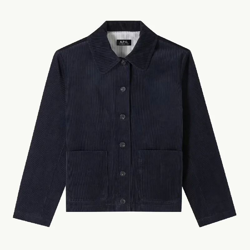 Fashion Must-have Mackie Jacket - Navy Blue