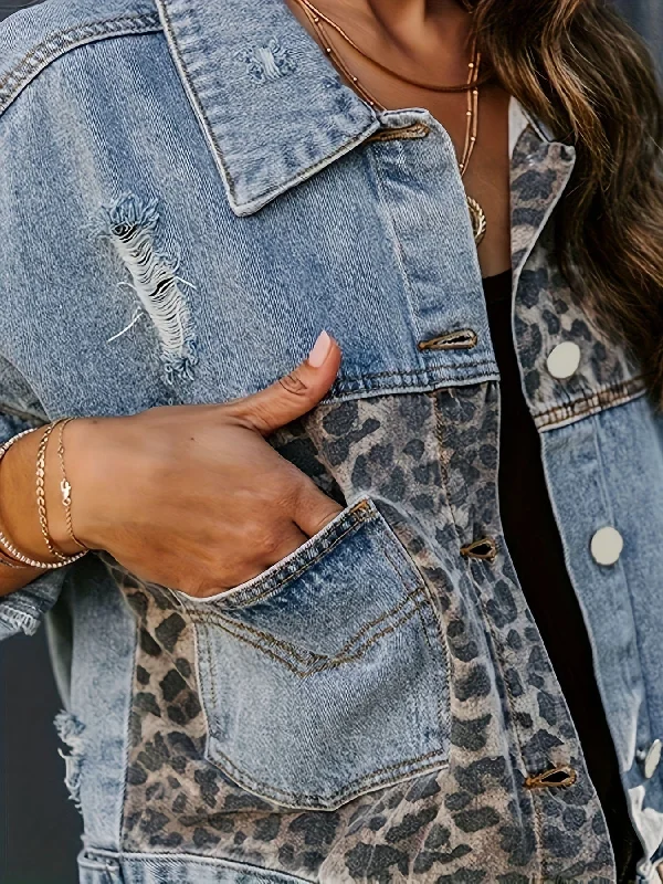 Dressing Tips Patchwork Denim Jacket