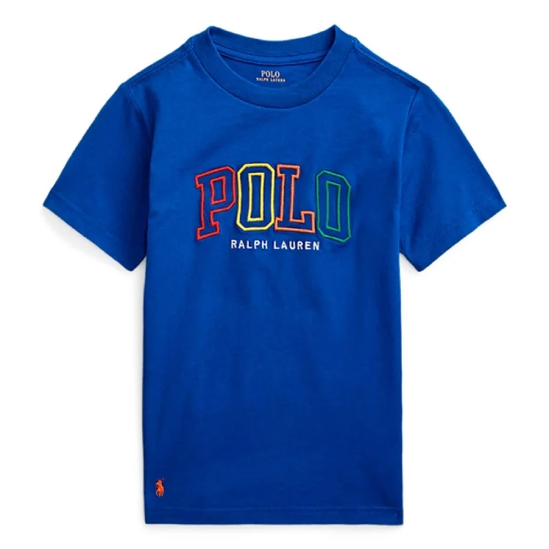 Embroidery Design Polo Ralph Lauren T-Shirt Blue