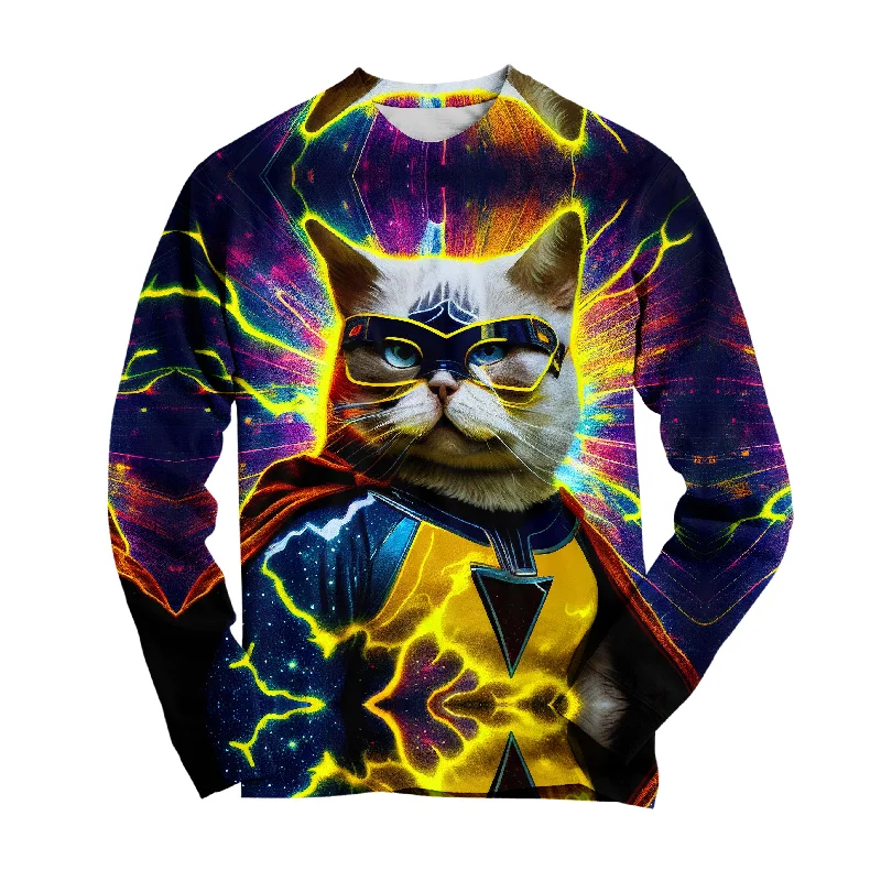 Elegant Series Cat Hero Long Sleeve