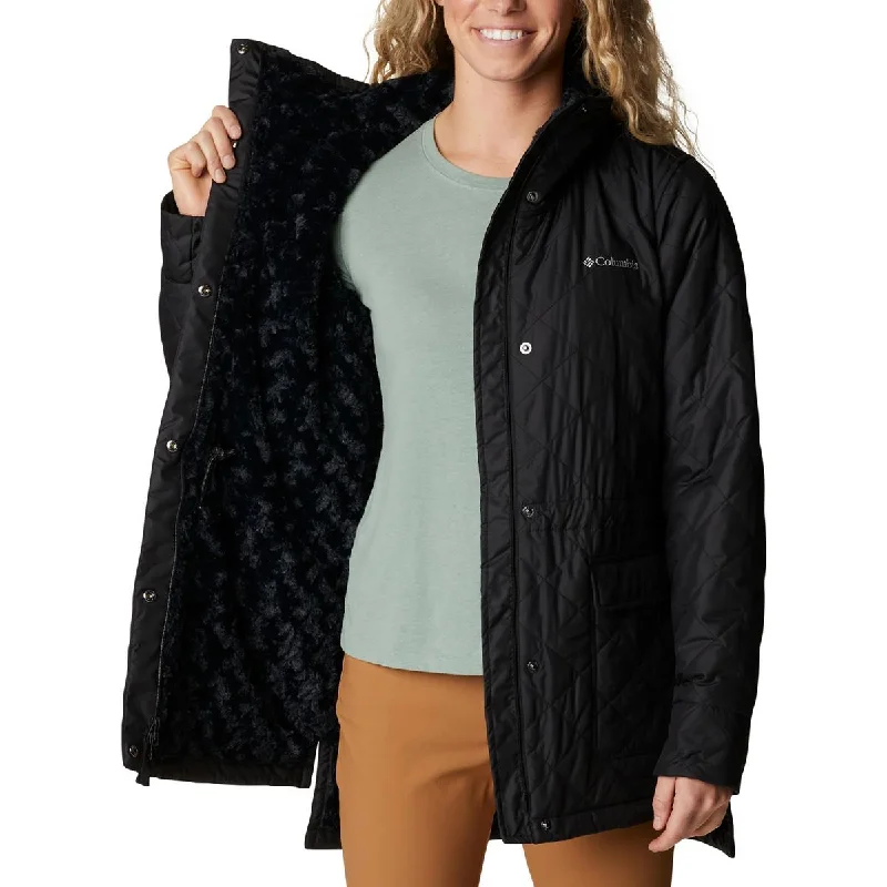 Sports Trend Columbia Womens Quilted Midi Parka Coat