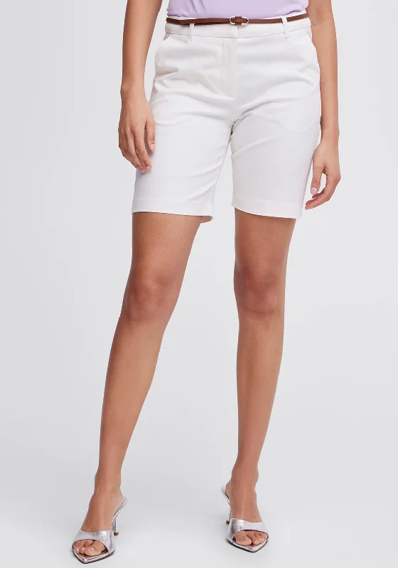 Fashion Wear B.Young Days Slim Fit Shorts, Marshmallow