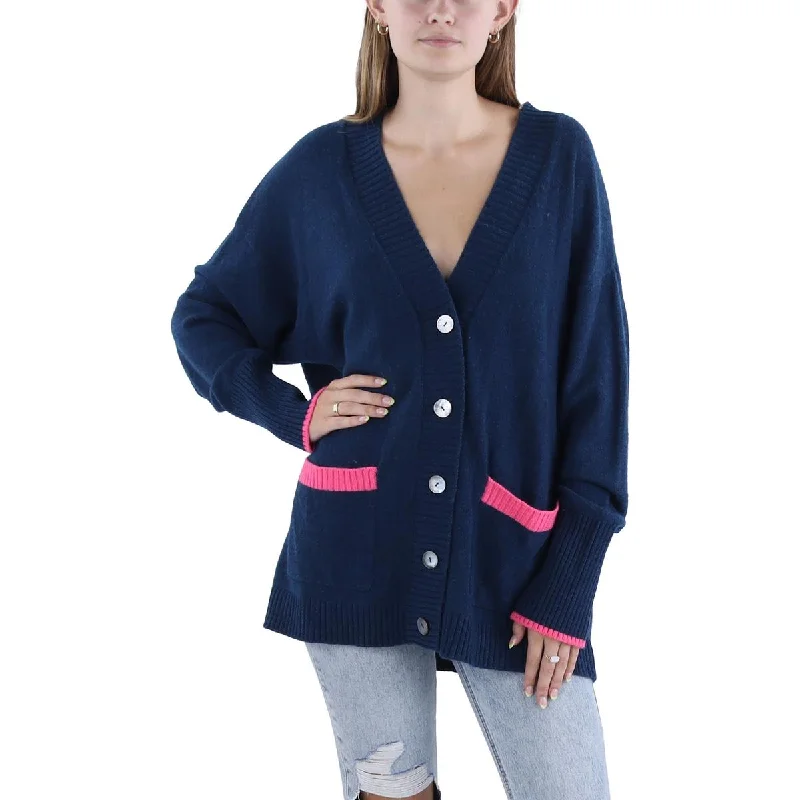 Fashion Classic Brodie Womens Ribbed Button Down Cardigan Sweater