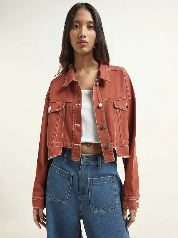 Goddess Style Nuon Brown Denim Jacket