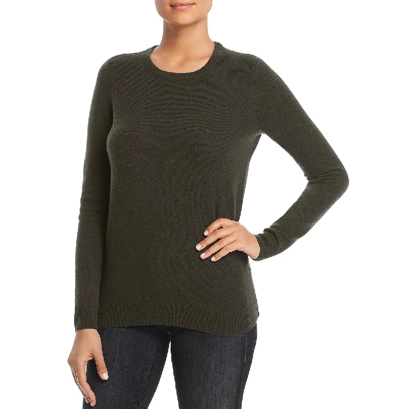 High Street Series Private Label Womens Cashmere Crewneck Sweater