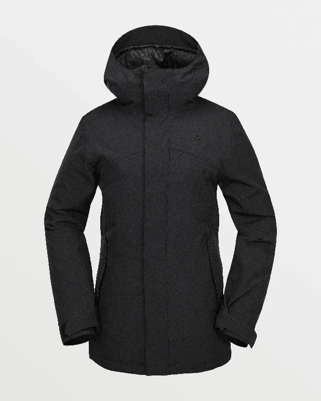 Classic Design Womens Stoney Shadow Insulated Jacket - Black