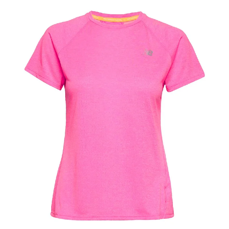 Free And Comfortable New Balance - Women's Impact Run Short Sleeve T-Shirt (WT21262 VPH)