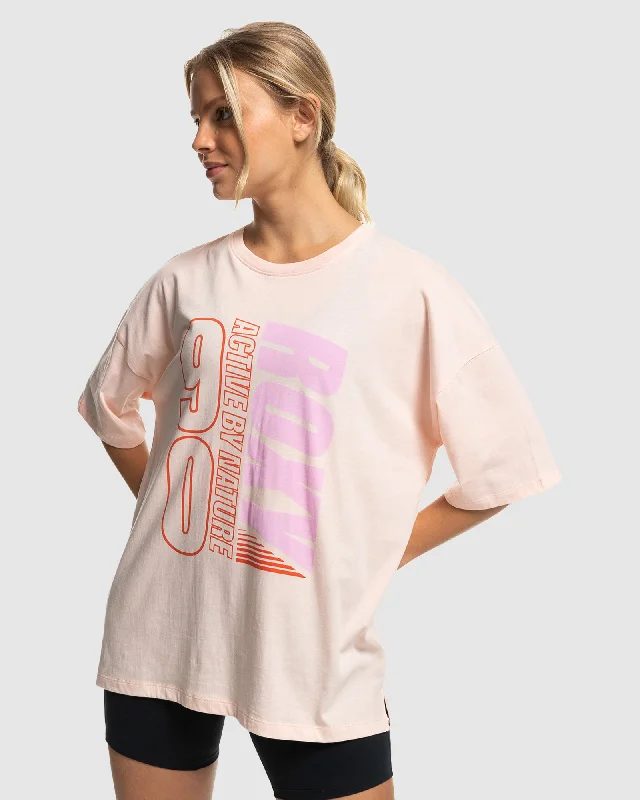 Chic Relaxation Womens Essential Energy Oversize Tee T-Shirt