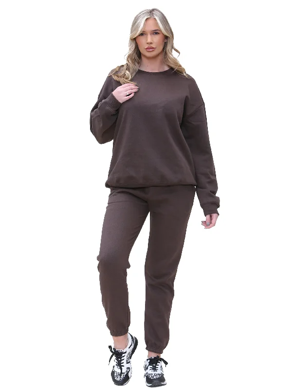 High-end Sense Enzo | Womens Oversized Sweatshirt Tracksuit