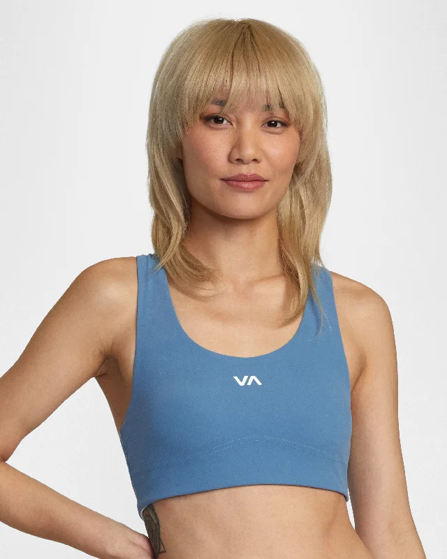 Lace Design Womens VA Essential Mid Sport Bra