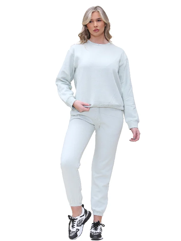 Comfortable Wear Enzo | Womens Crew Neck Sweatshirt Tracksuit