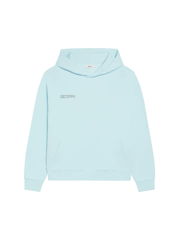 Womens 365 Heavyweight Hoodie—powder blue