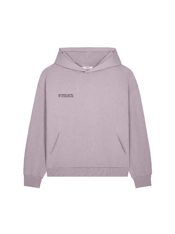 Womens DNA Hoodie—raisin purple