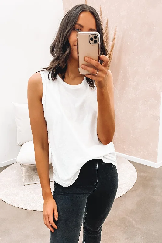 Keira Tank White