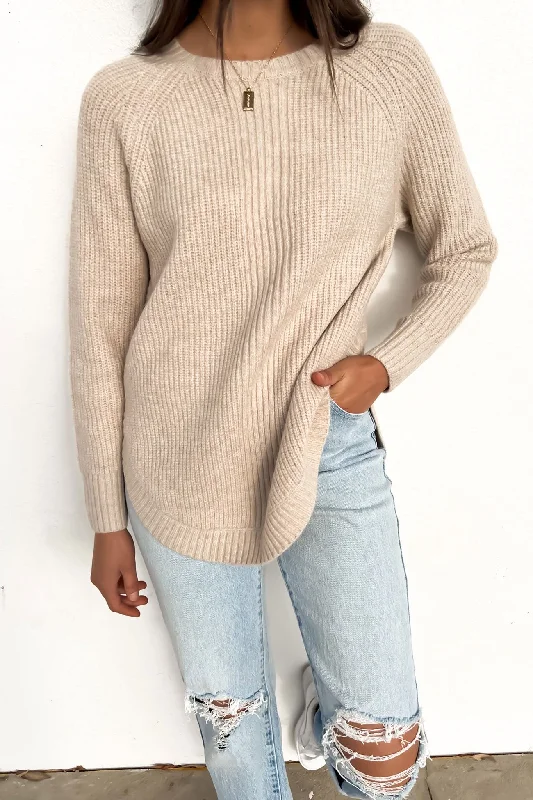 Kylie Knit Jumper Beige