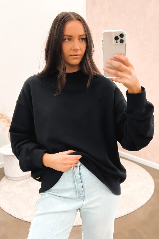 Levi's Gold Tab Crewneck Jumper Black Agate