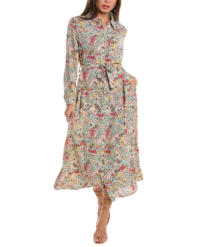 Fashion Must-have ANNA KAY Marbelle Silk-Blend Midi Dress