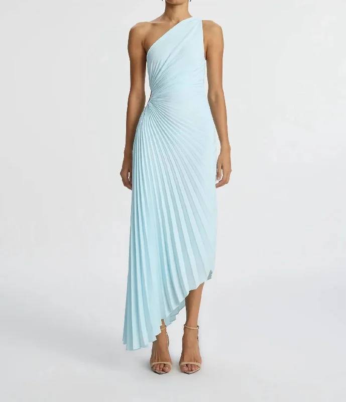 Versatile Itinerary Delfina Dress In Aqua